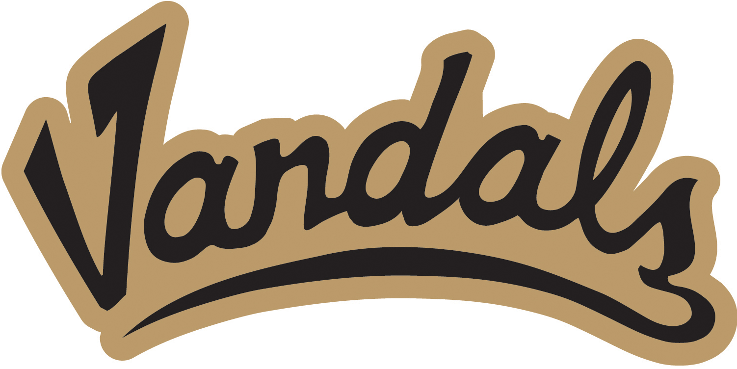 Idaho Vandals 2012-Pres Wordmark Logo v2 diy DTF decal sticker